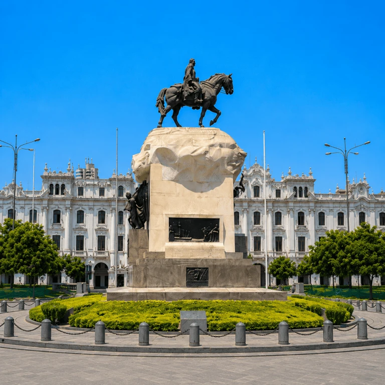 Lima city highlights walking tour with catacombs, meeting point at historic center